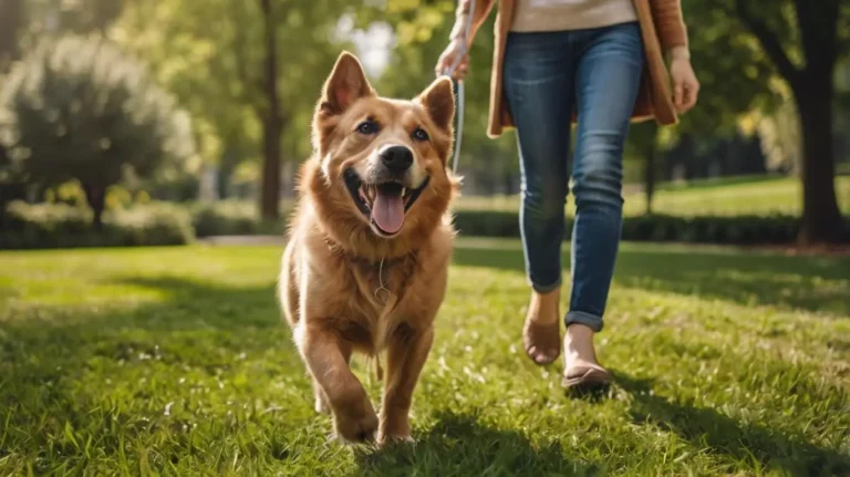 Owner caring for a dog with feeding, grooming, and playtime activities.