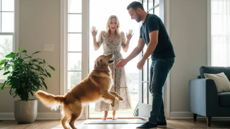 Teaching Polite Greetings — A Calm Dog is a Happy Dog 1 Polite greetings dog training