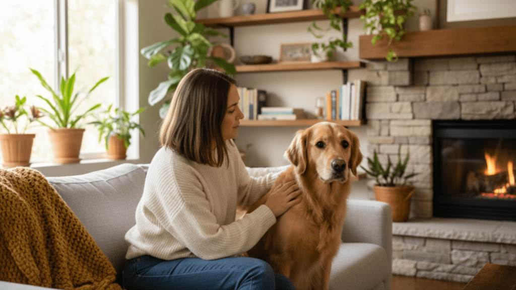 signs your dog is stressed