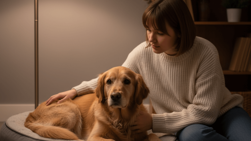 signs your dog is stressed
